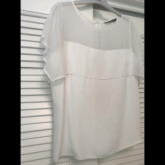 Zara Medium blouse MINT CONDITION - Picture 2 of 7